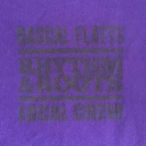 LOCAL CREW Large Rascal Flatts Rhythm & Roots Tour